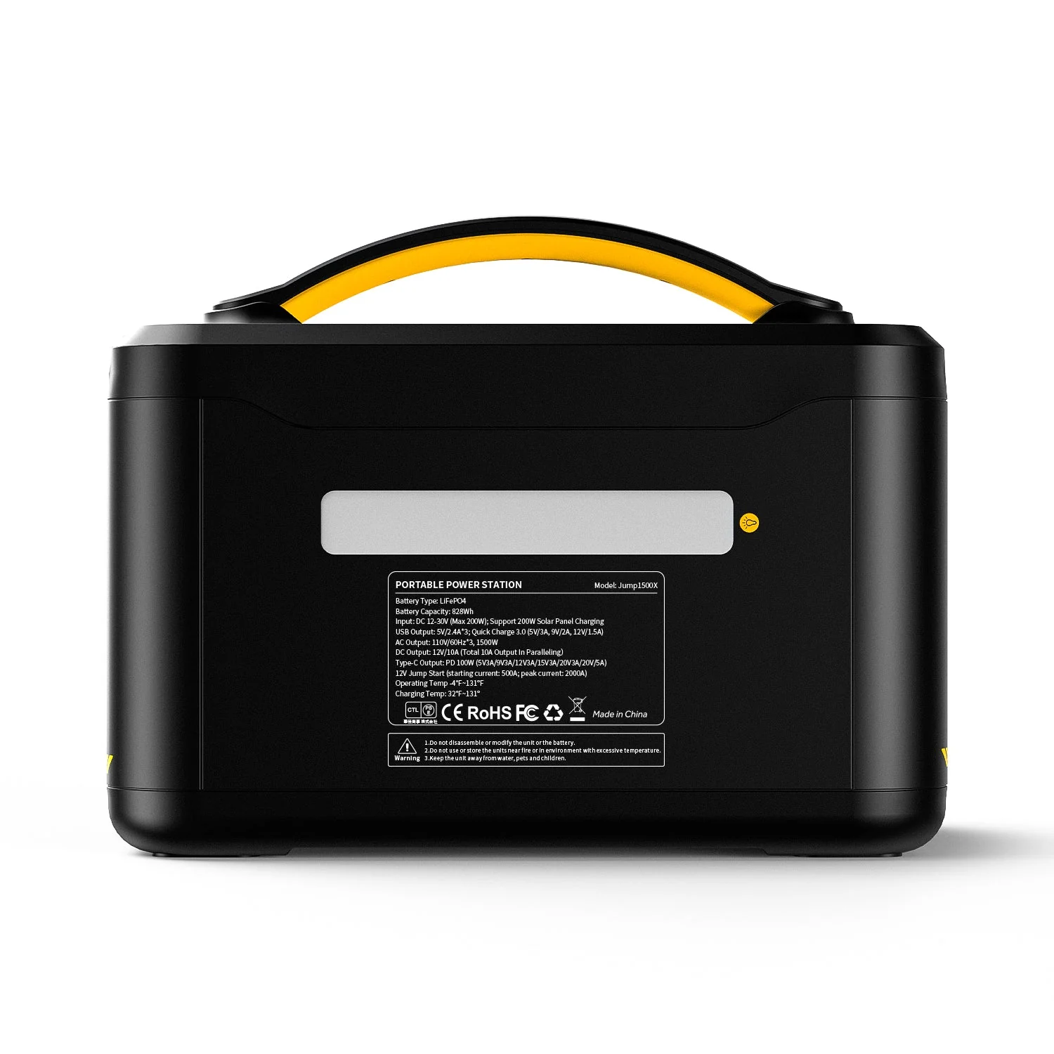 Jump 1500W/2376Wh 200W Solar Generator - Image 6