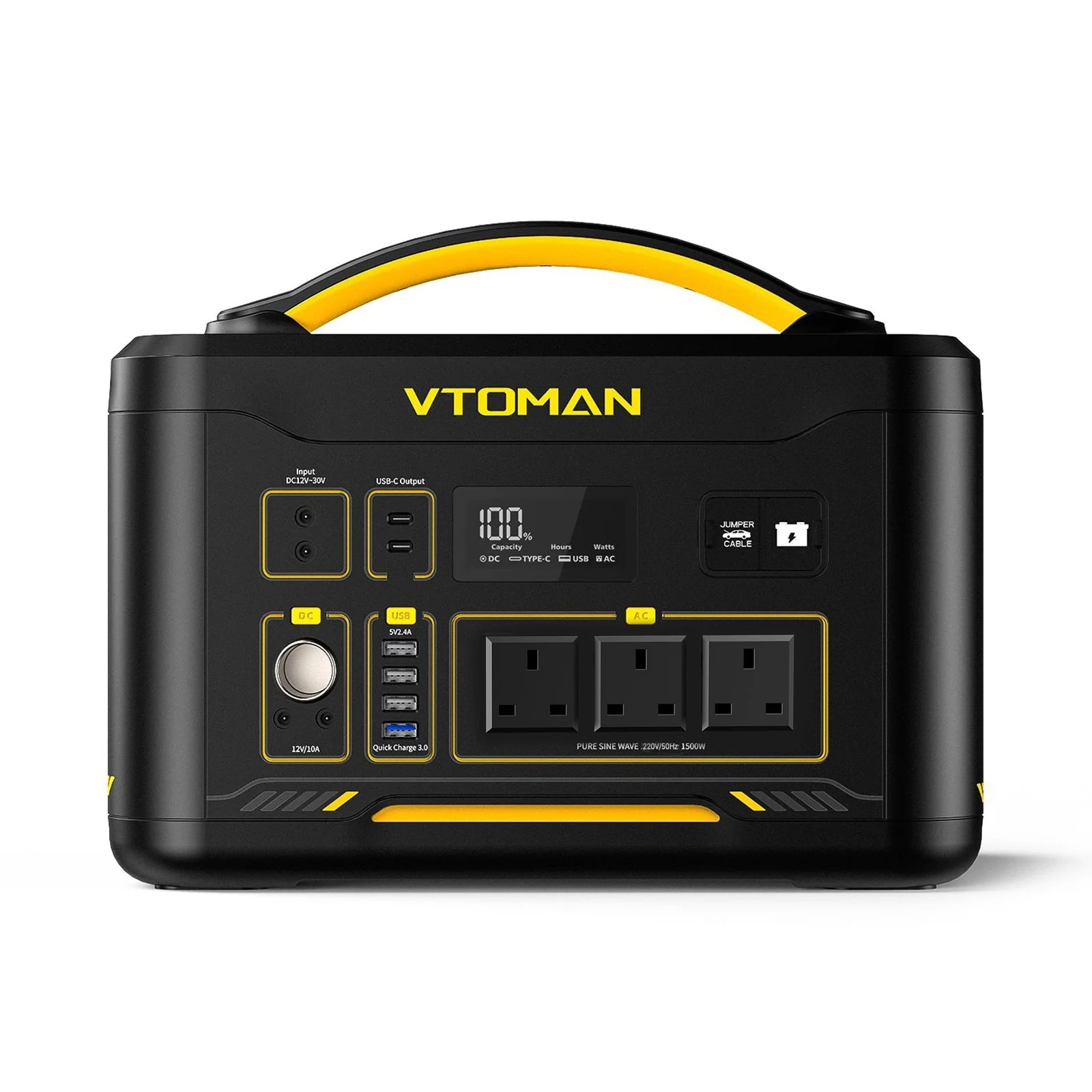 Jump 1500W/ 828Wh 110W Solar Generator - Image 3