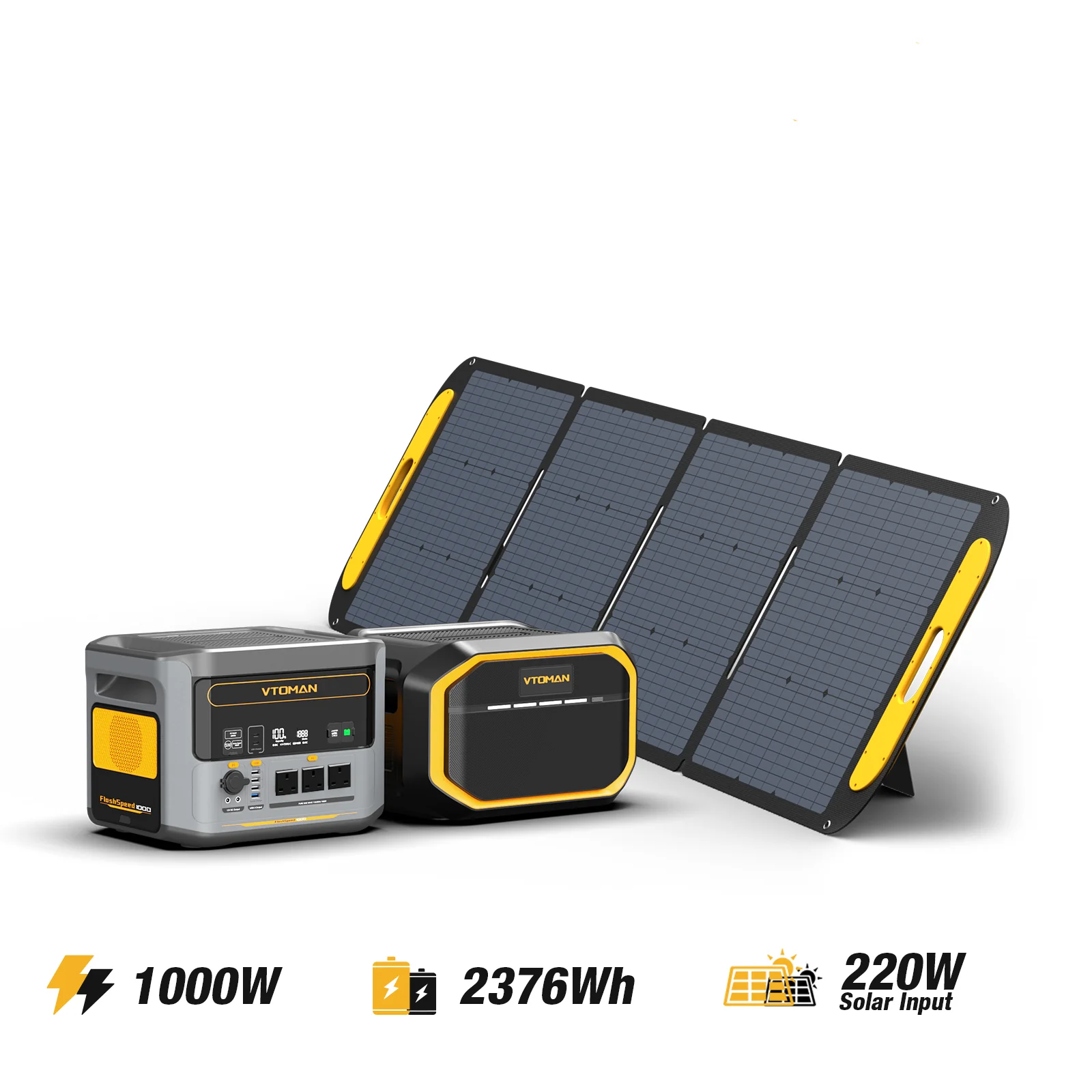 VTOMAN FlashSpeed 1000 Power Station 828Wh | 1000W - Image 8