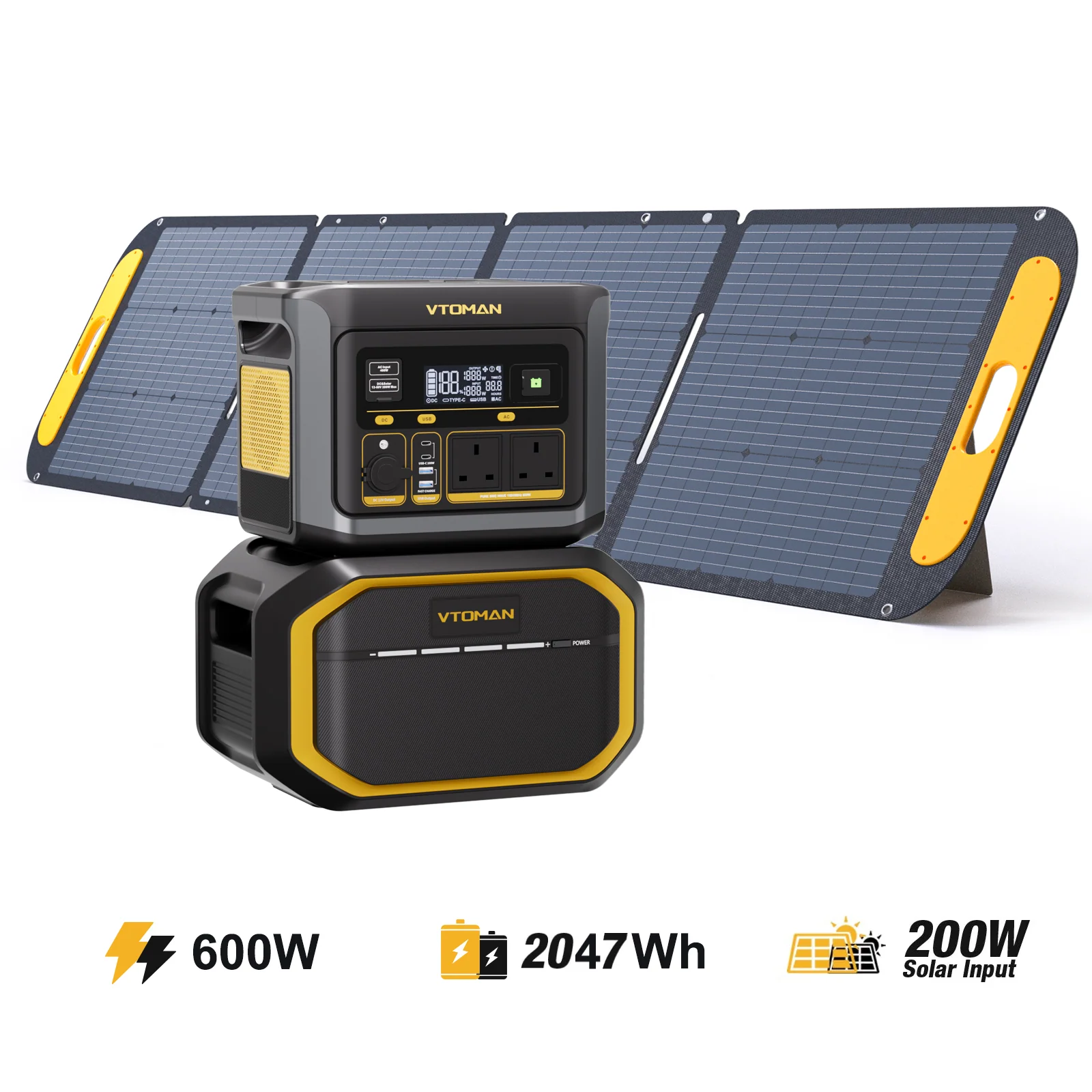 VTOMAN FlashSpeed 600 Portable Power Station - Image 18